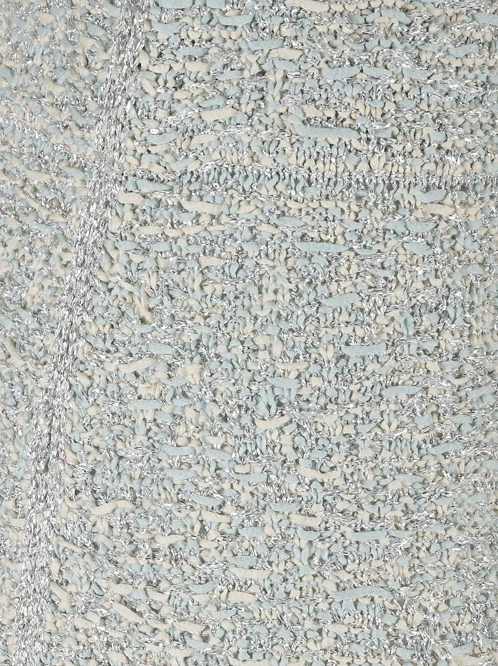 Lurex Knit Tweed Skirt