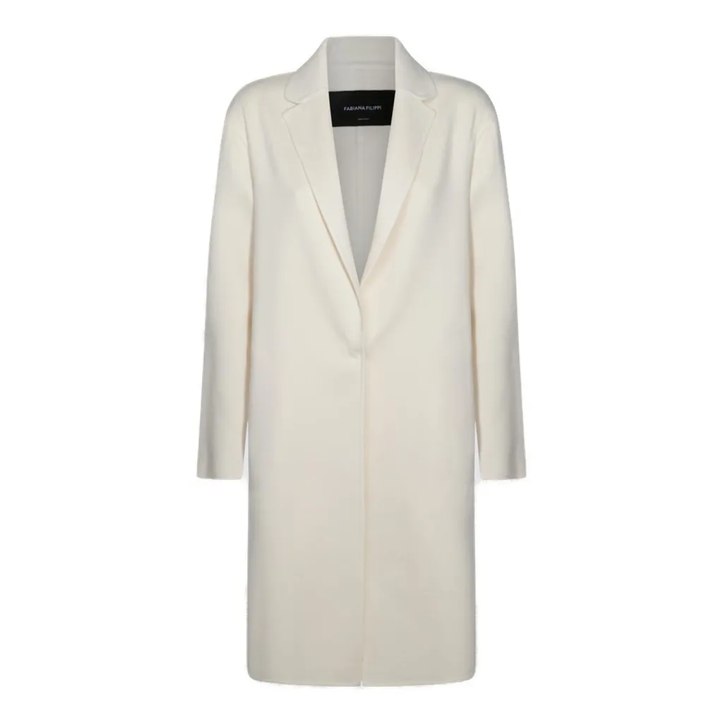 Long Sleeved Open Front Coat