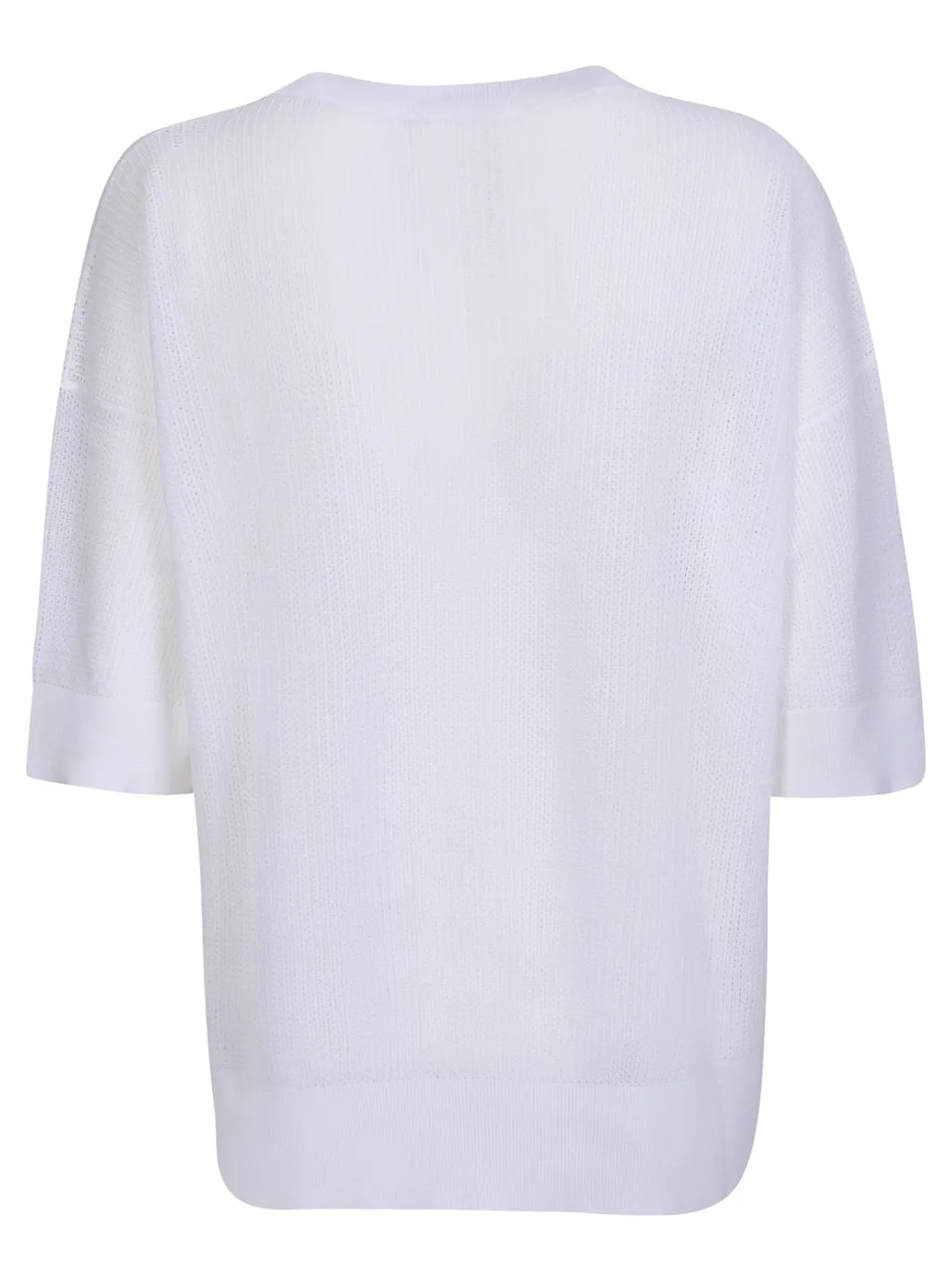 Short-Sleeved Crewneck Jumper