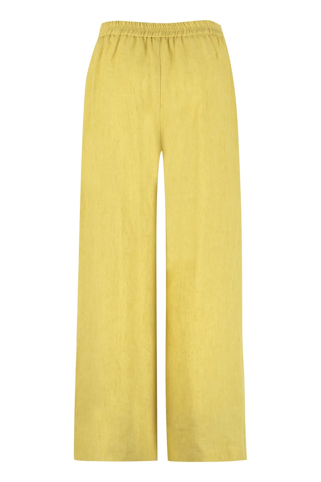 Elasticated Waist Wide-Leg Pants