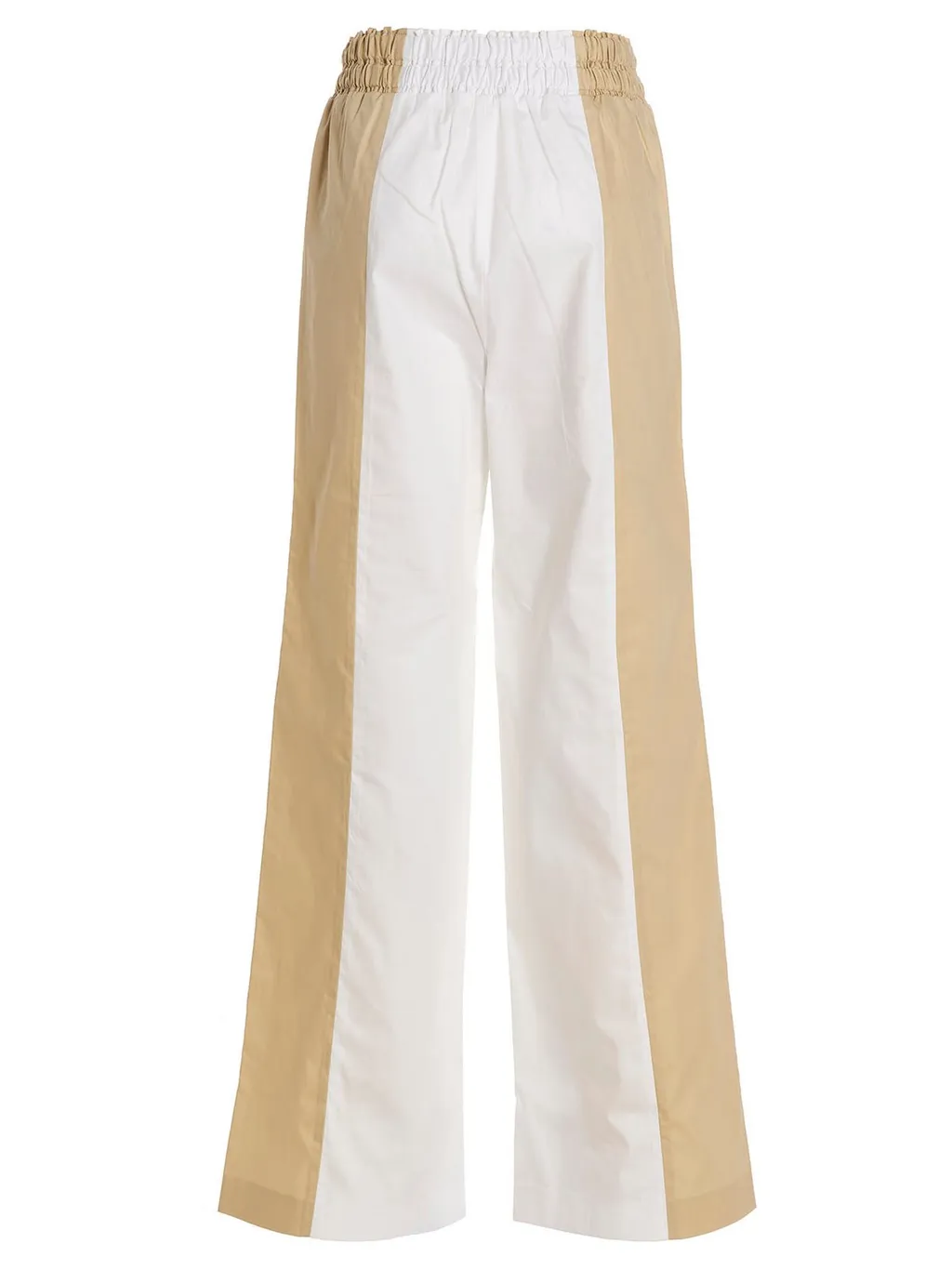 Two-Toned Wide Leg Trousers
