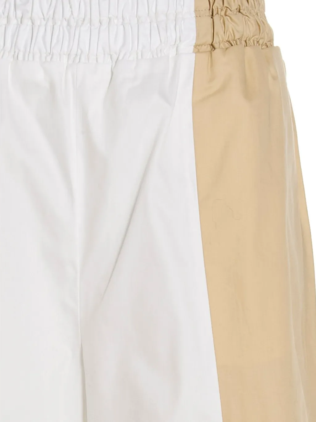 Two-Toned Wide Leg Trousers