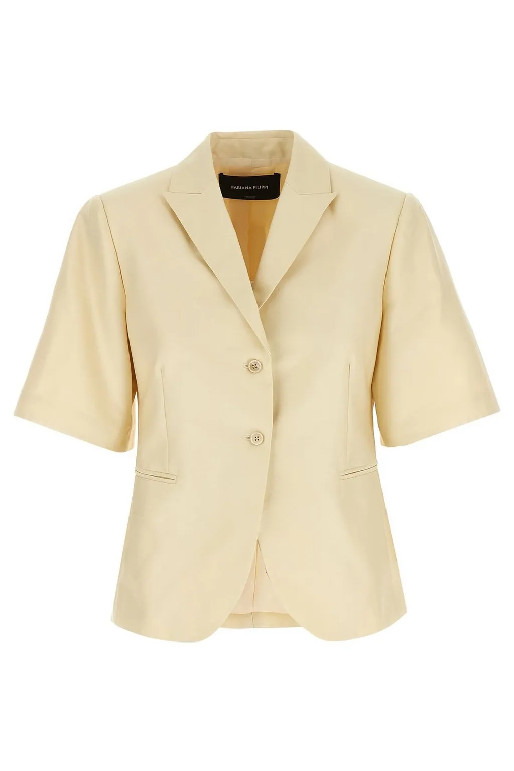 Short Sleeved Cropped Blazer