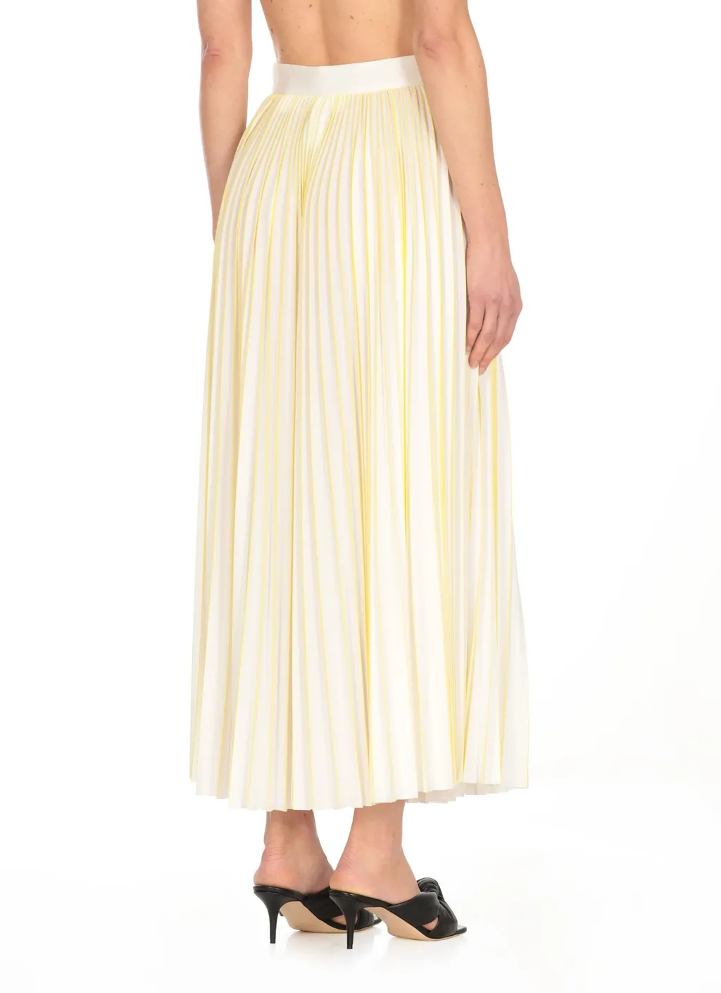Pleated Midi Skirt