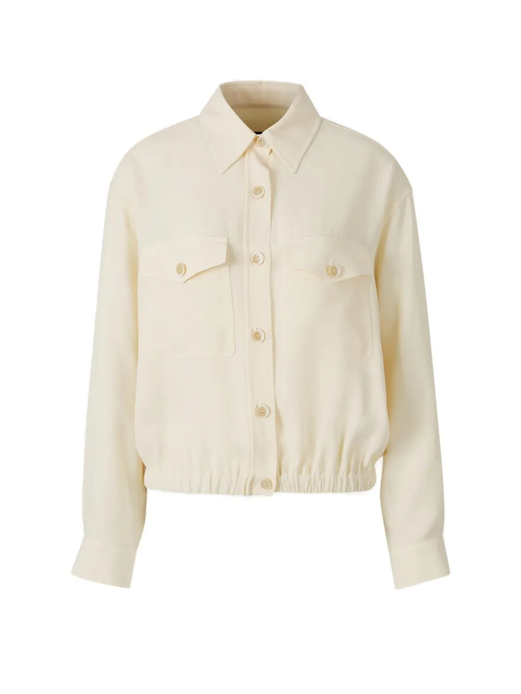 Patch Pockets Techo Tailoring Bomber Jacket