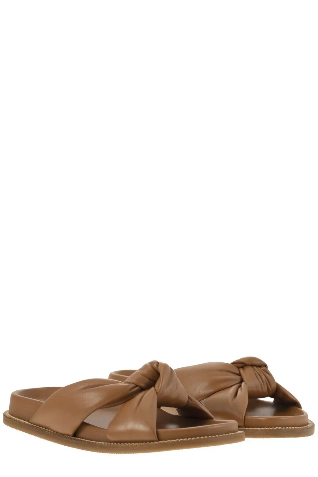 Knotted Slip-On Slippers
