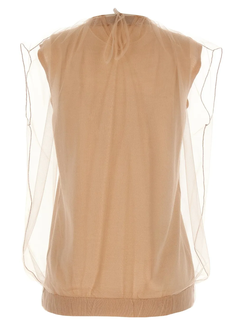 Tulle Layer Tank Top