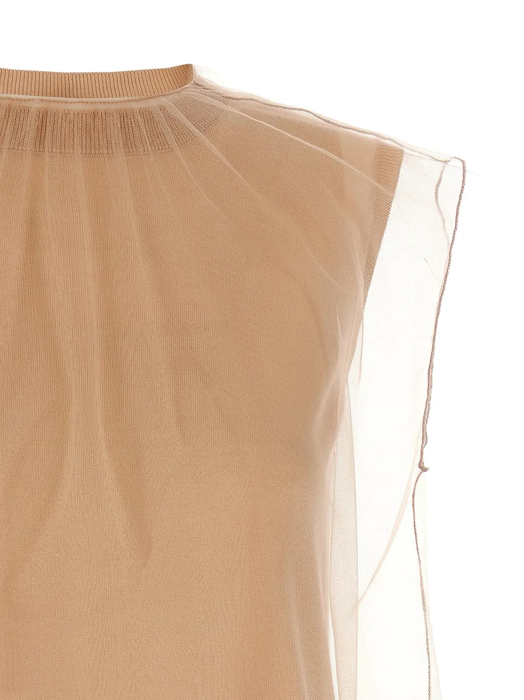 Tulle Layer Tank Top