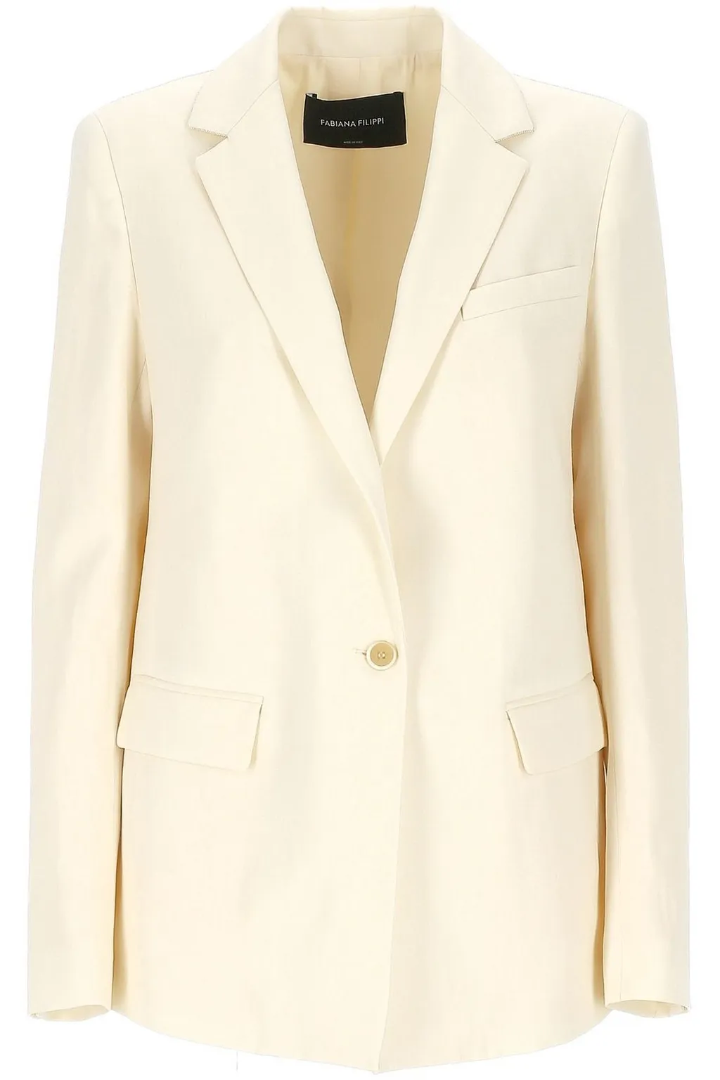 Single Breasted Long Sleeved Jacket
