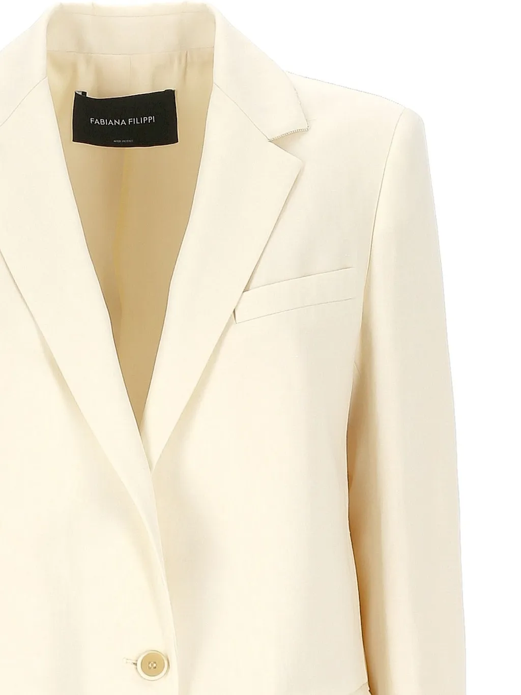 Single Breasted Long Sleeved Jacket