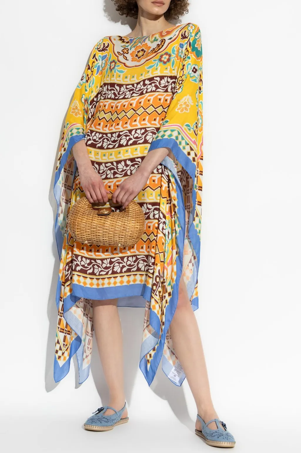 Paisley Printed Beach Dress