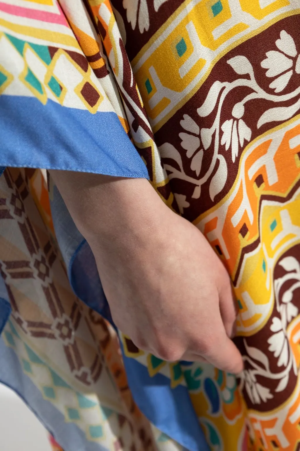 Paisley Printed Beach Dress