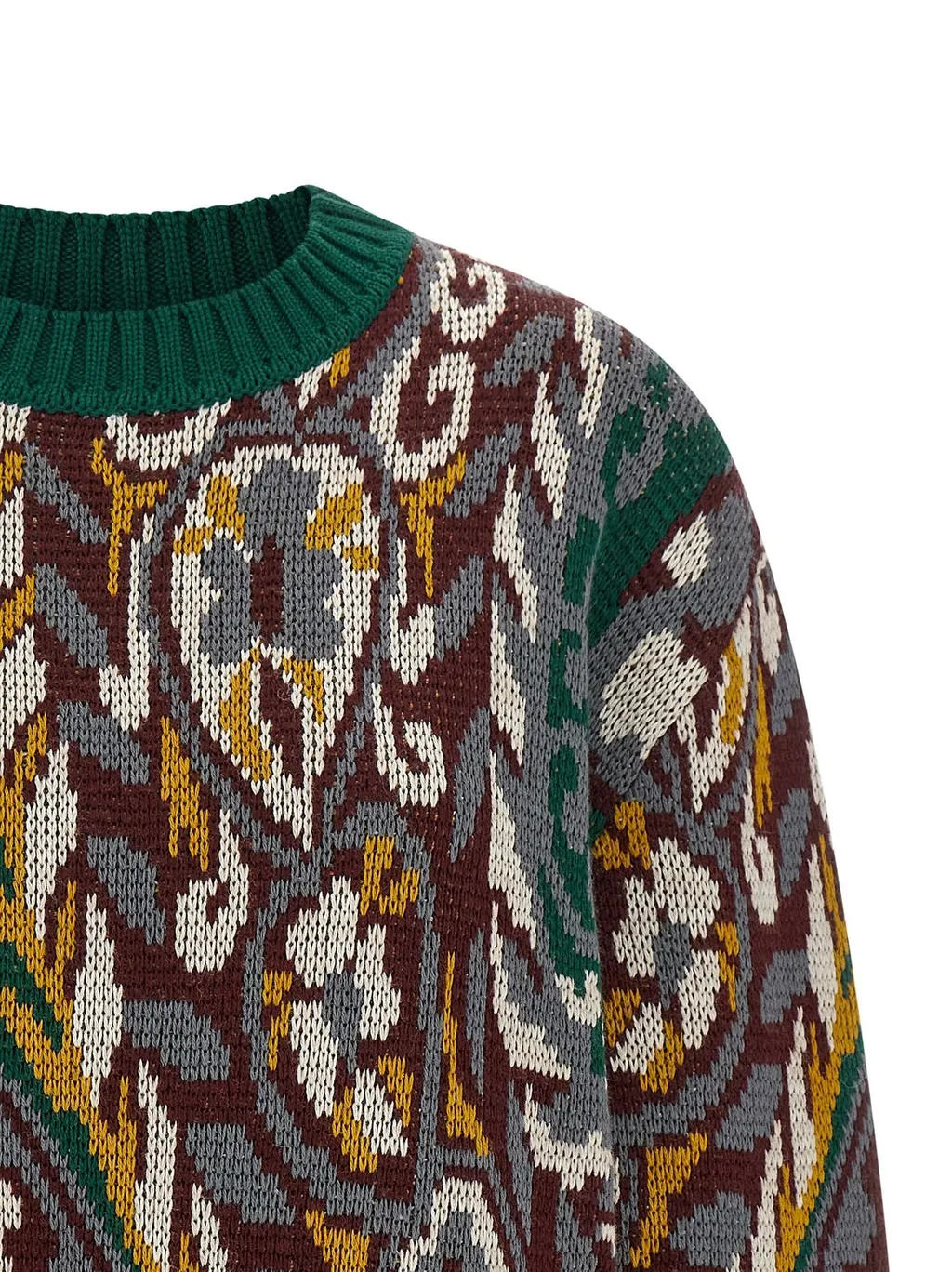 Jacquard Drop Shoulder Jumper