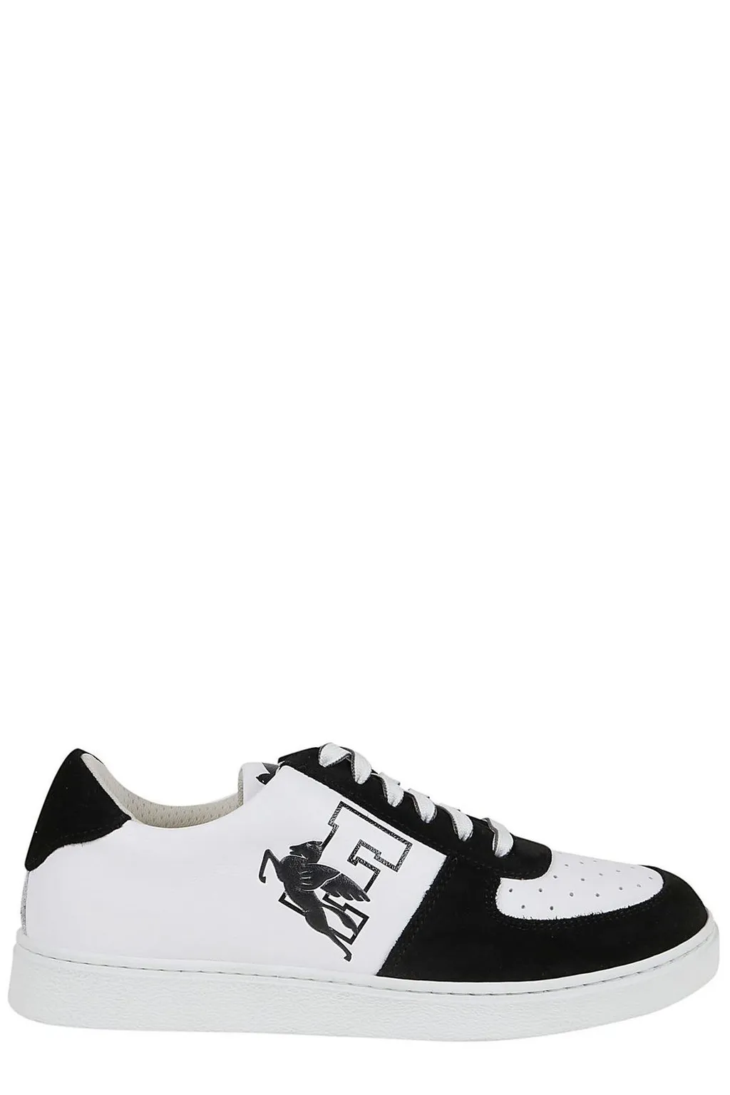 Pegaso Round Toe Lace-Up Sneakers