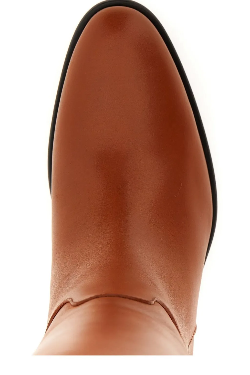 Almond-Toe Riding Boots
