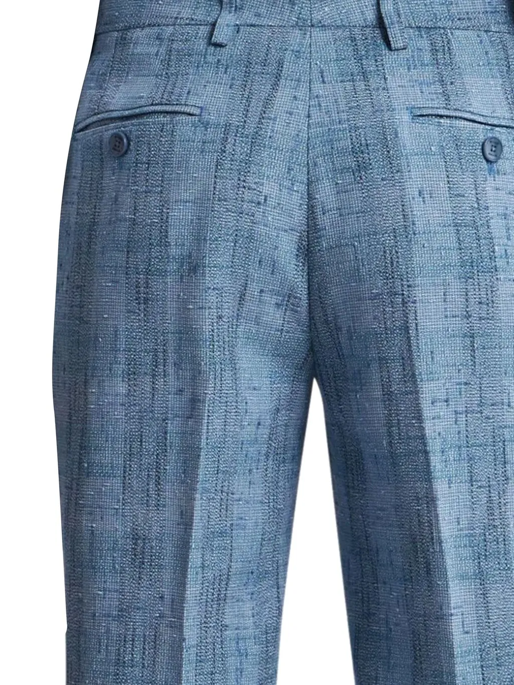 Textured Straight Leg Pants