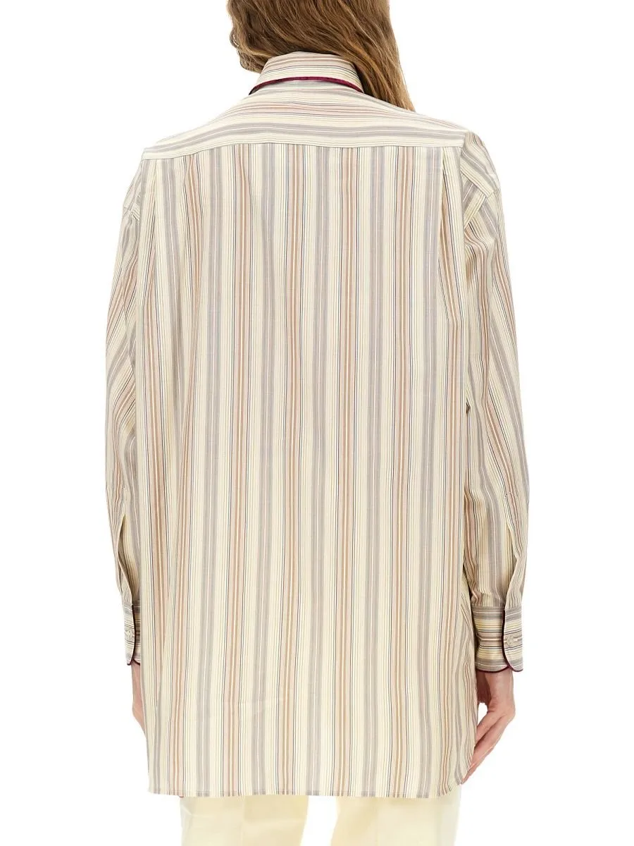 Long Sleeved Striped Shirt