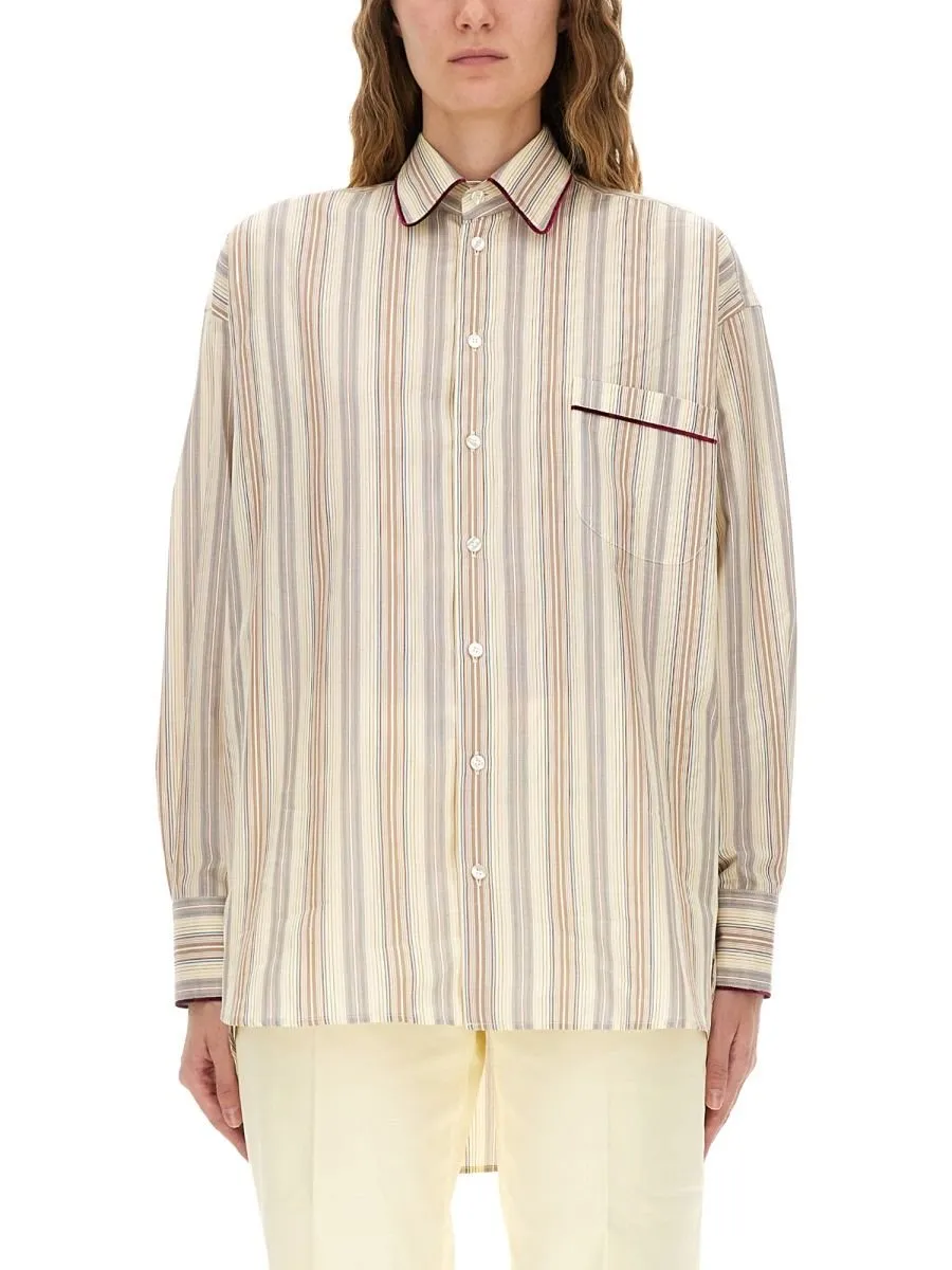 Long Sleeved Striped Shirt