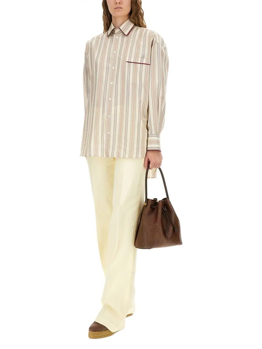 Long Sleeved Striped Shirt