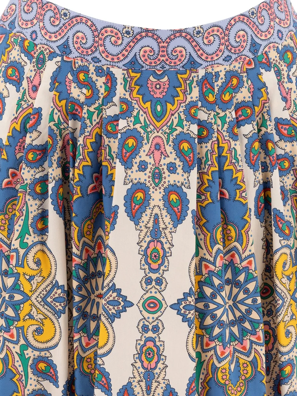 Paisley Printed Midi Skirt