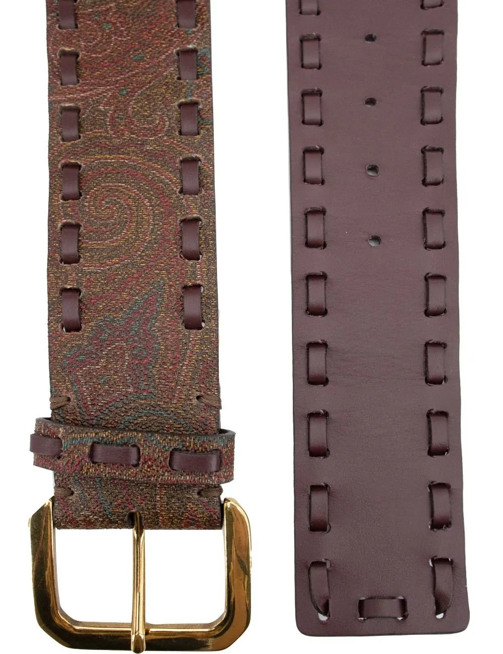 Paisley-Jacquard Belt