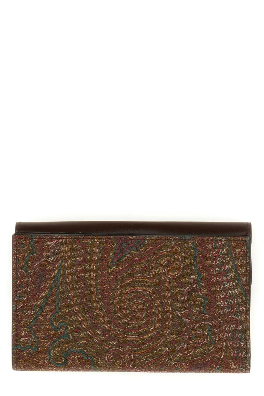 Paisley-Printed Wallet