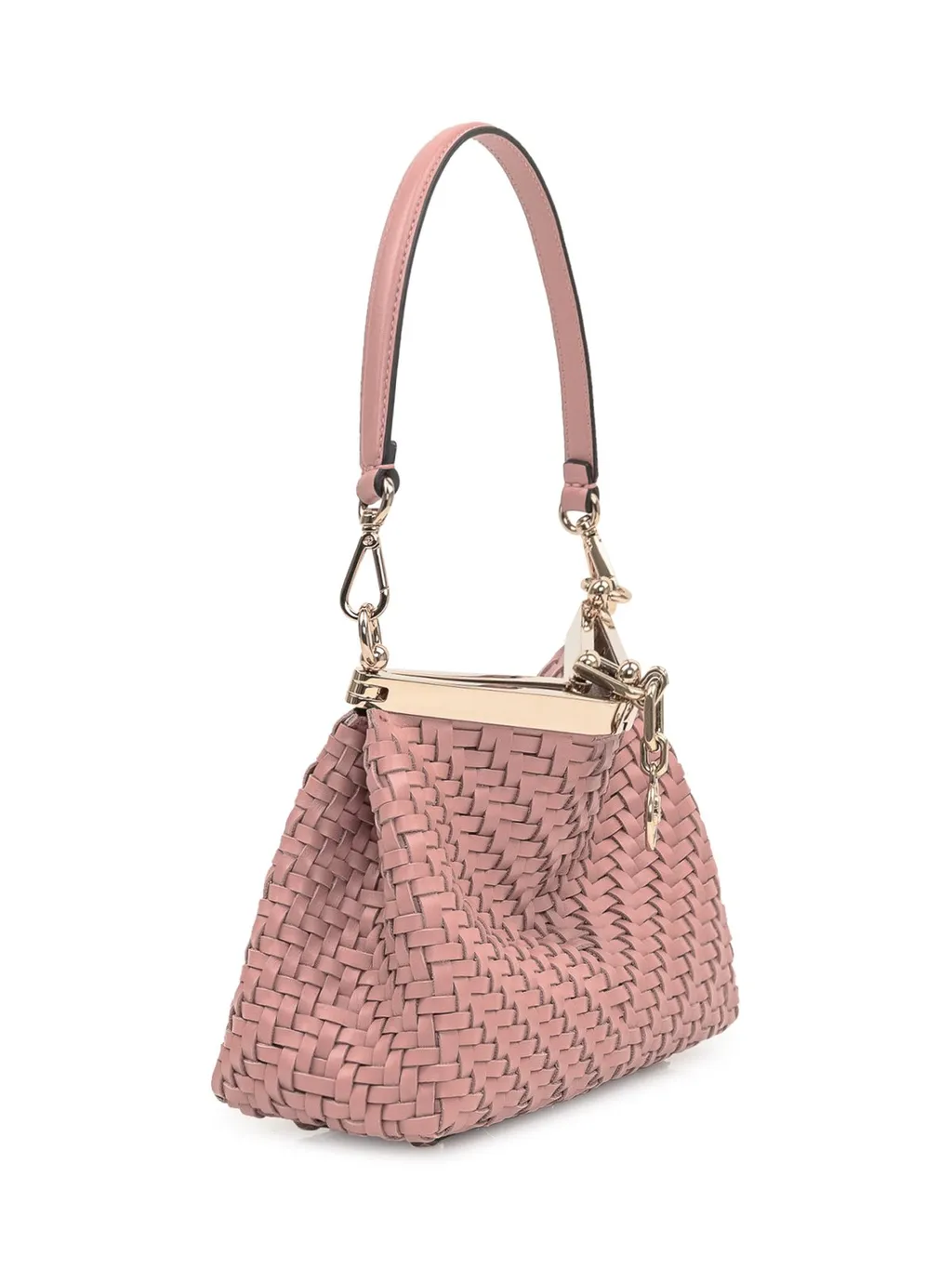 Small Vela Interwoven Shoulder Bag