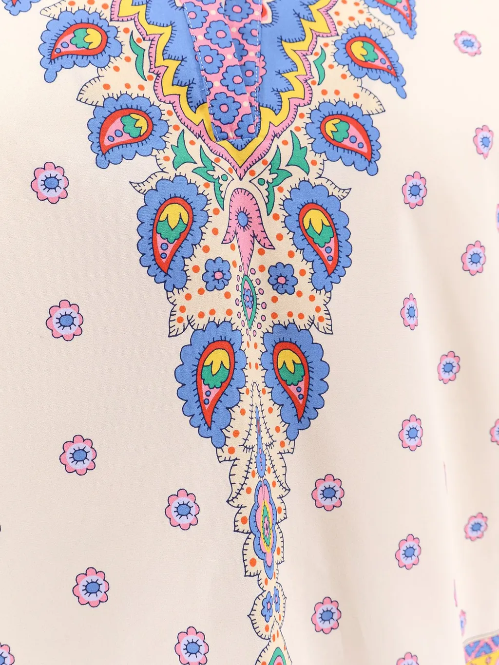 Pattern-Printed Blouse