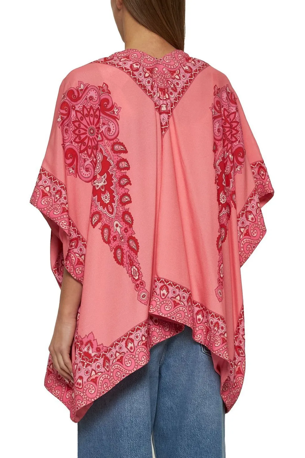 Kesa Tonal Placed Printed Robe