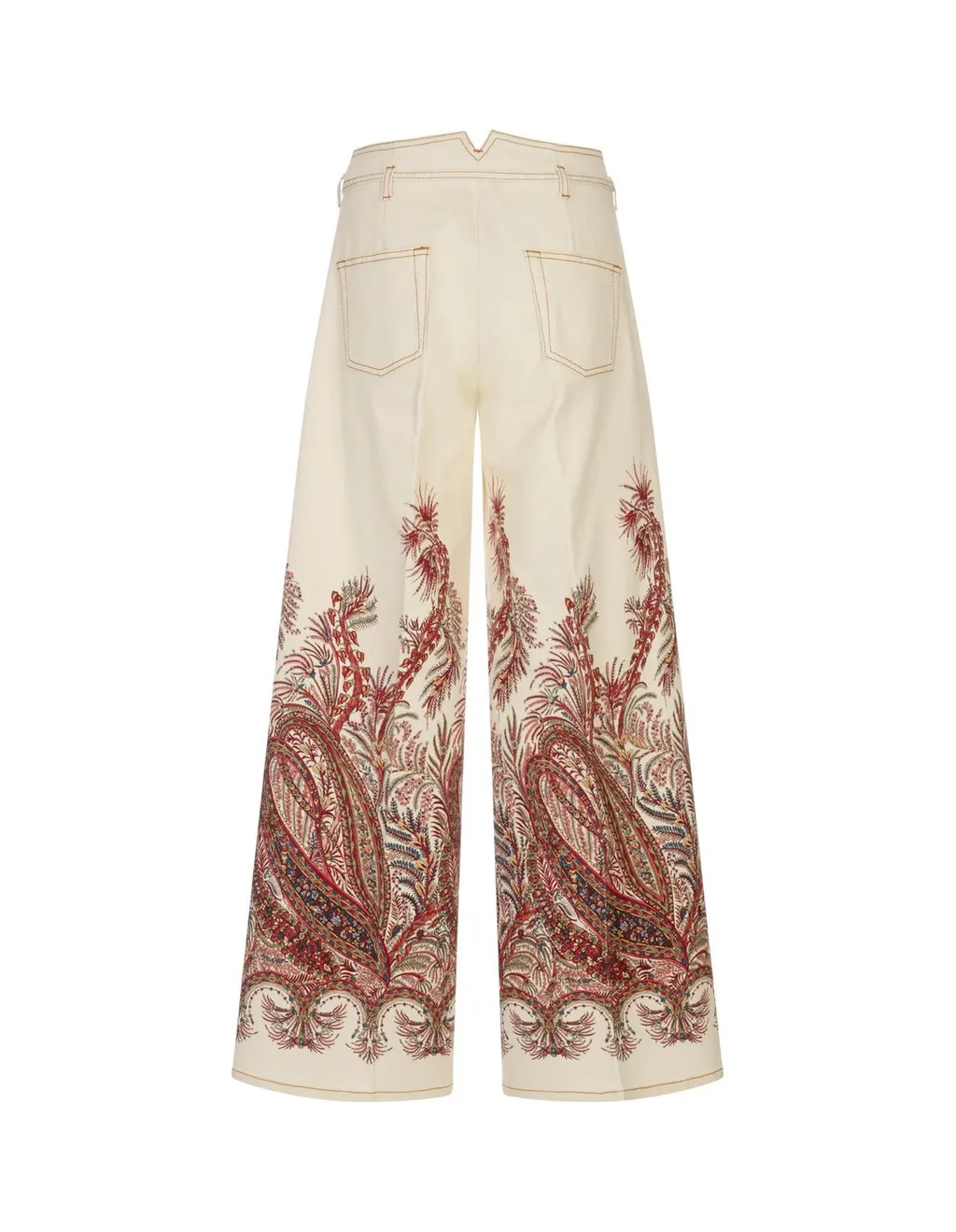 Paisley Printed Jeans
