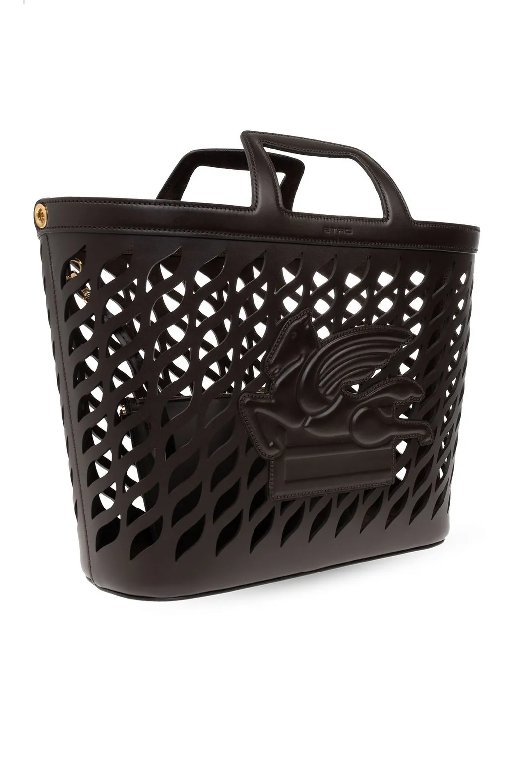 Pegaso Cut-Out Detailed Tote Bag