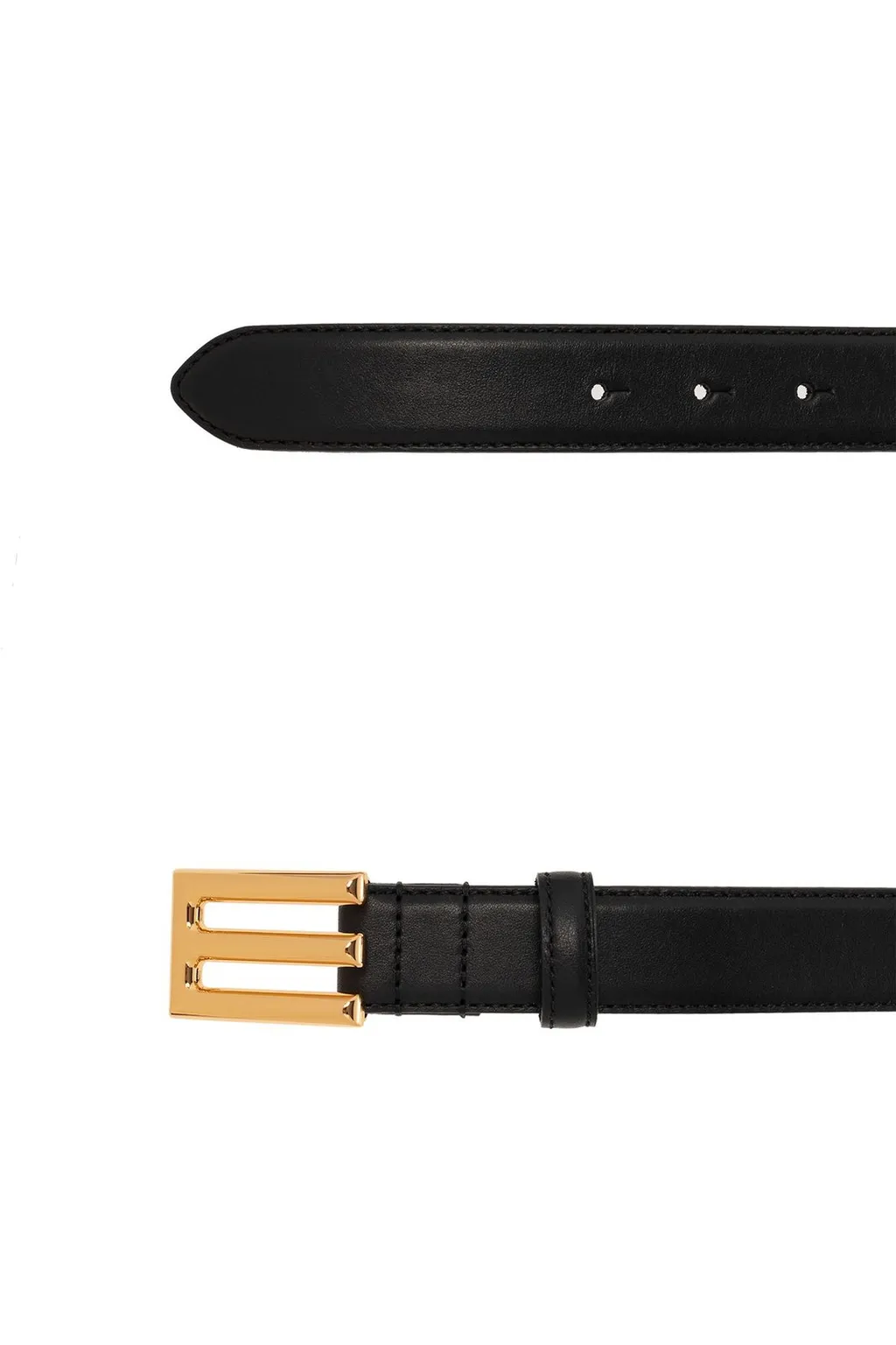Logo Buckled Belt