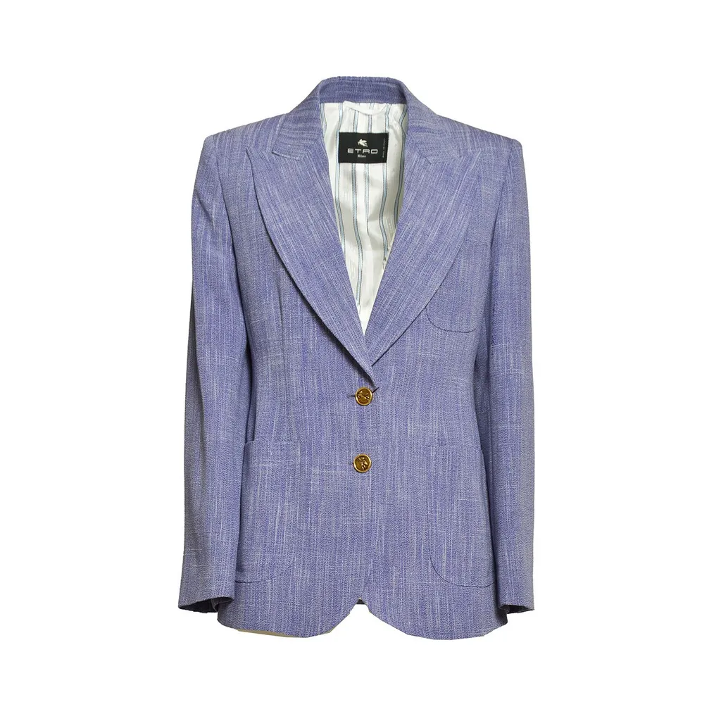 Single-Breasted Tailored Blazer