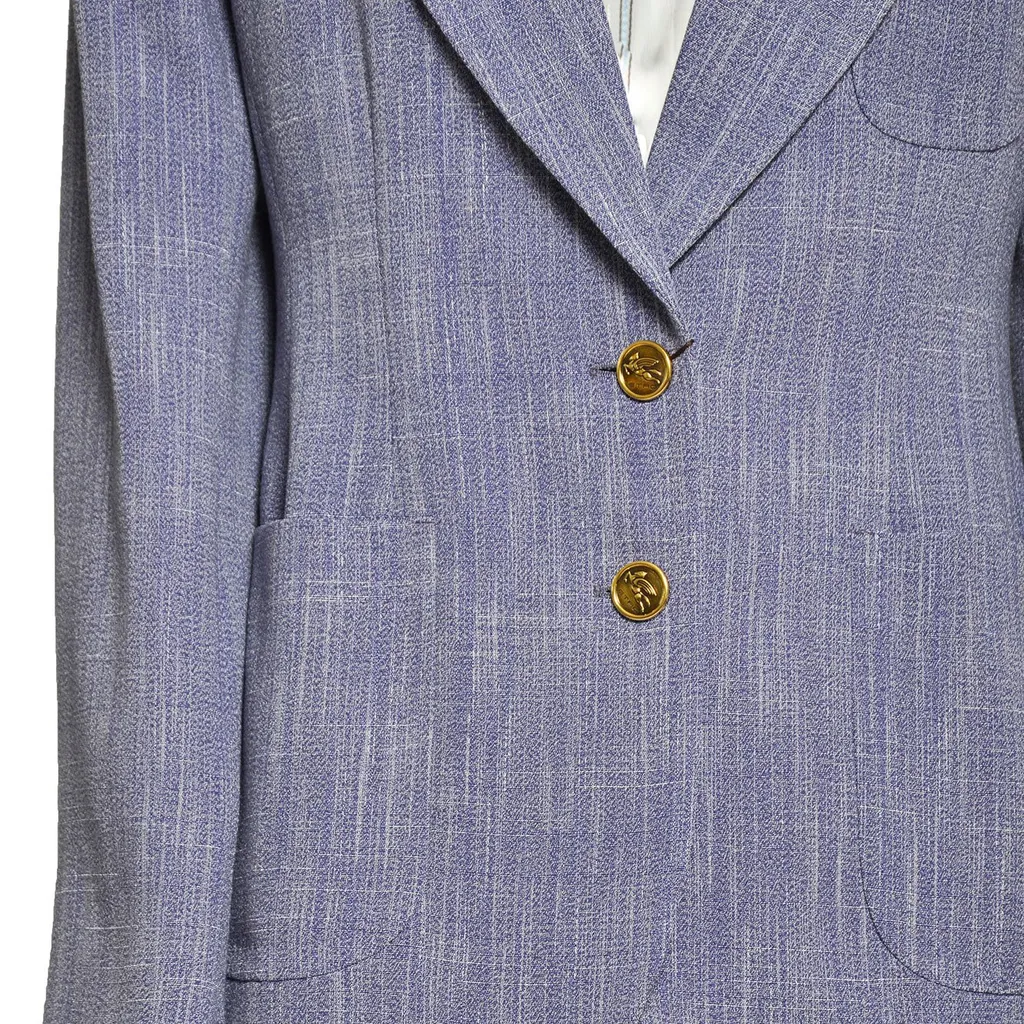 Single-Breasted Tailored Blazer
