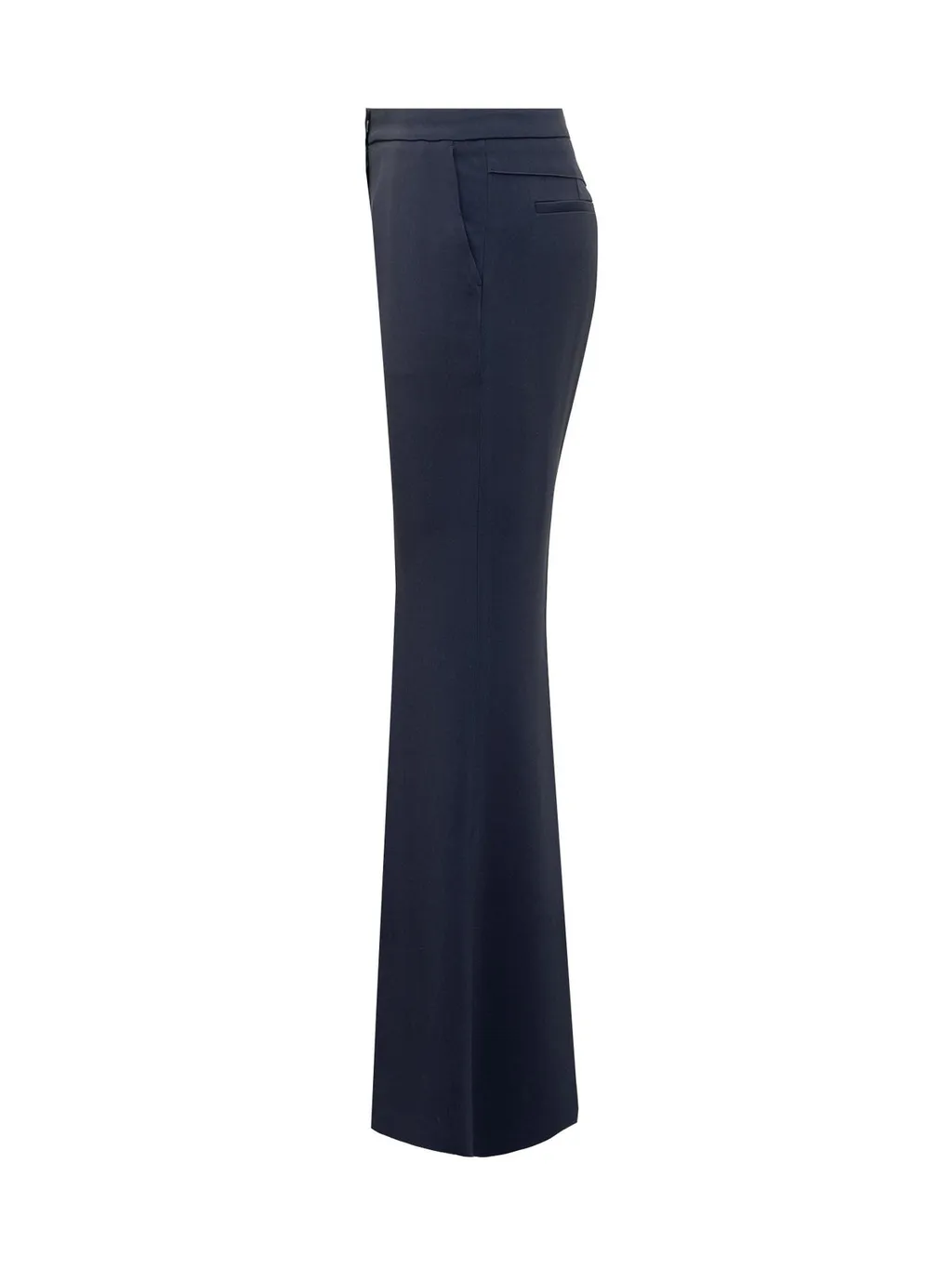 Pleat Flared Trousers