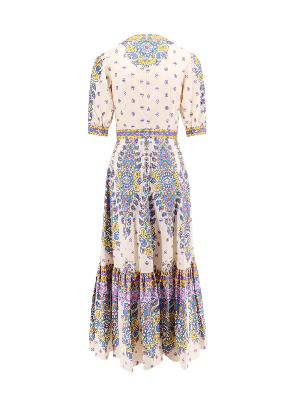 Paisley Printed Midi Dress