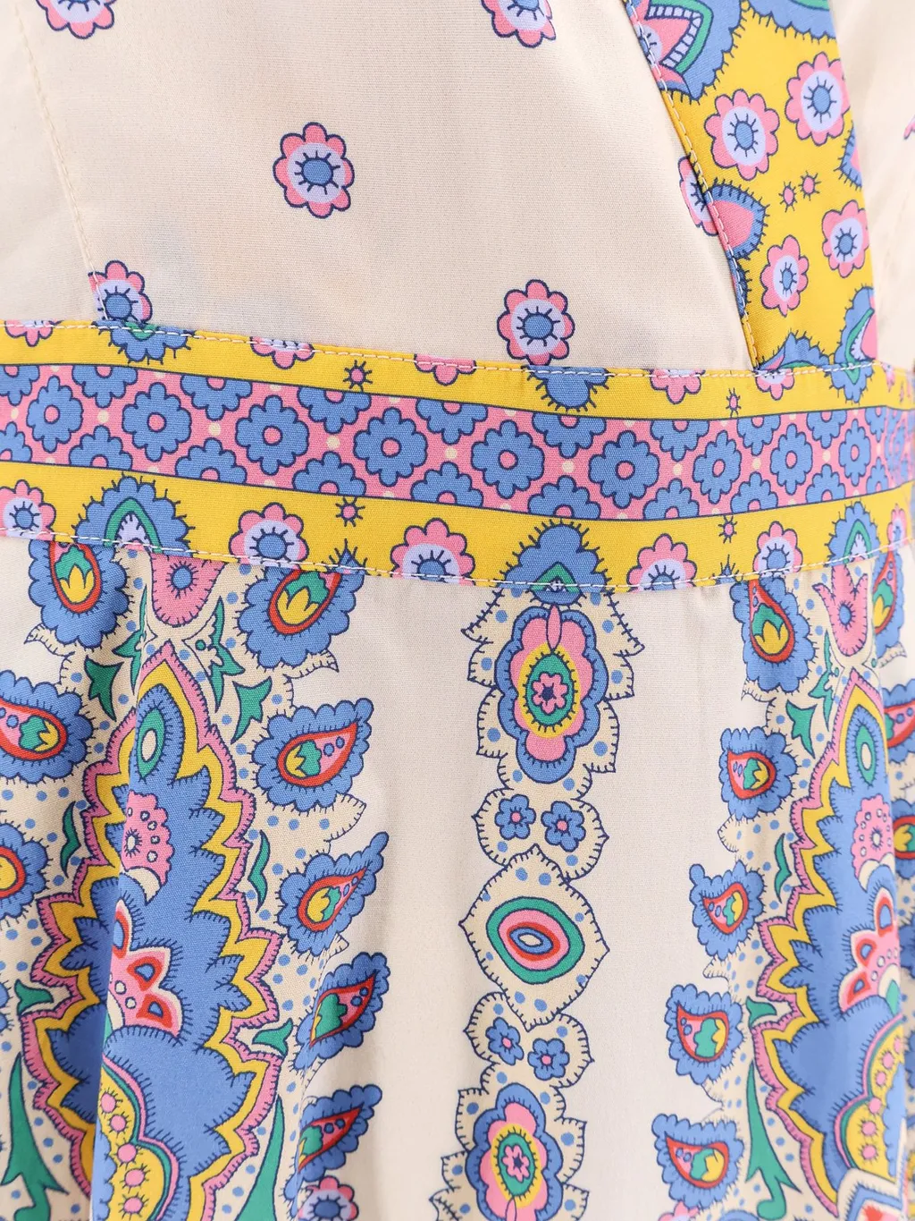 Paisley Printed Midi Dress