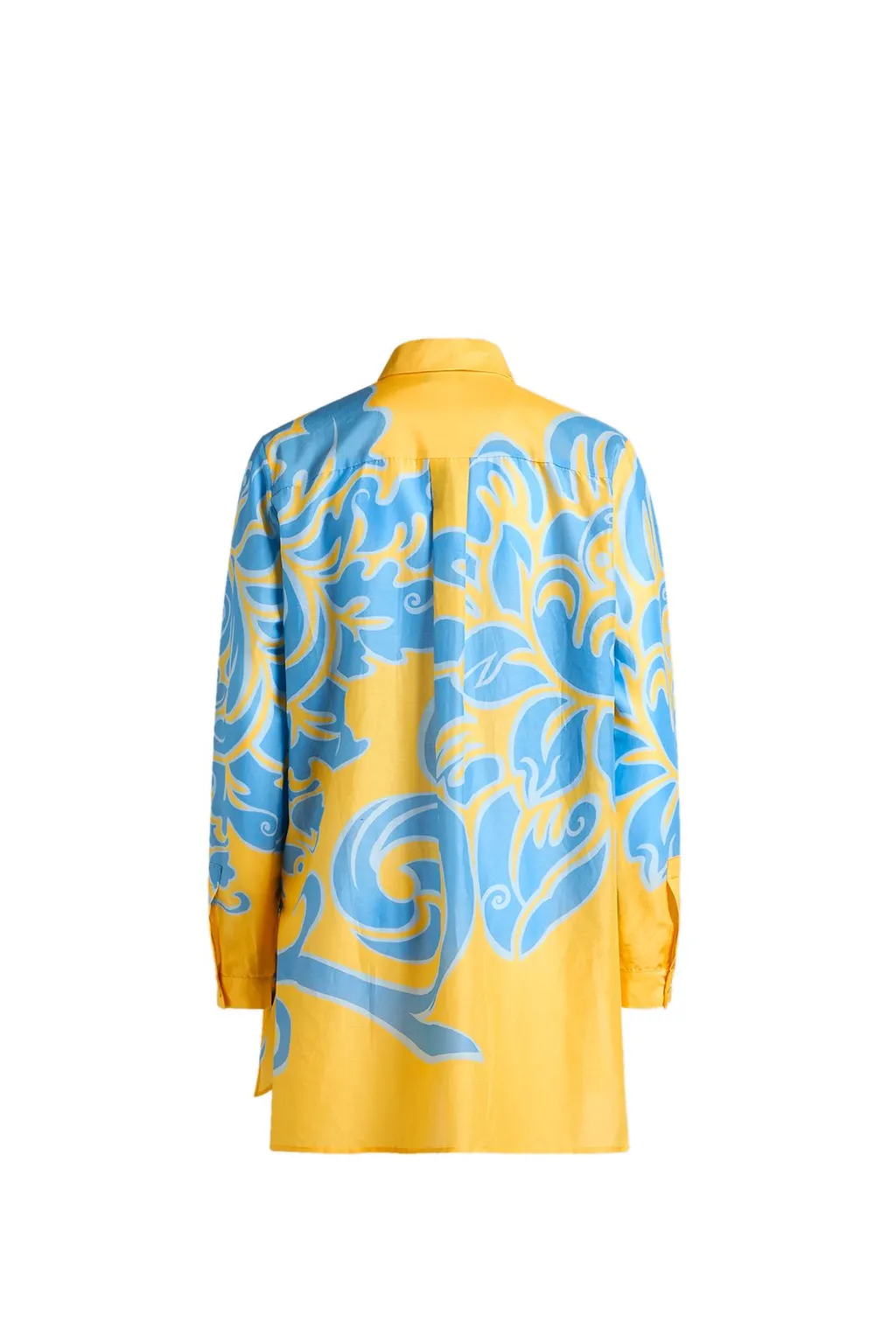 Paisley Printed Long-Sleeved Shirt