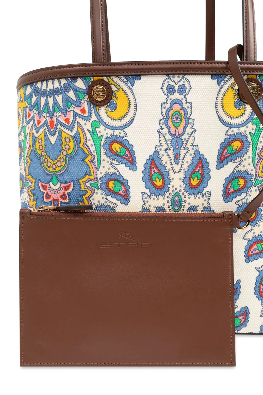 Essential Paisley Printed Medium Tote Bag