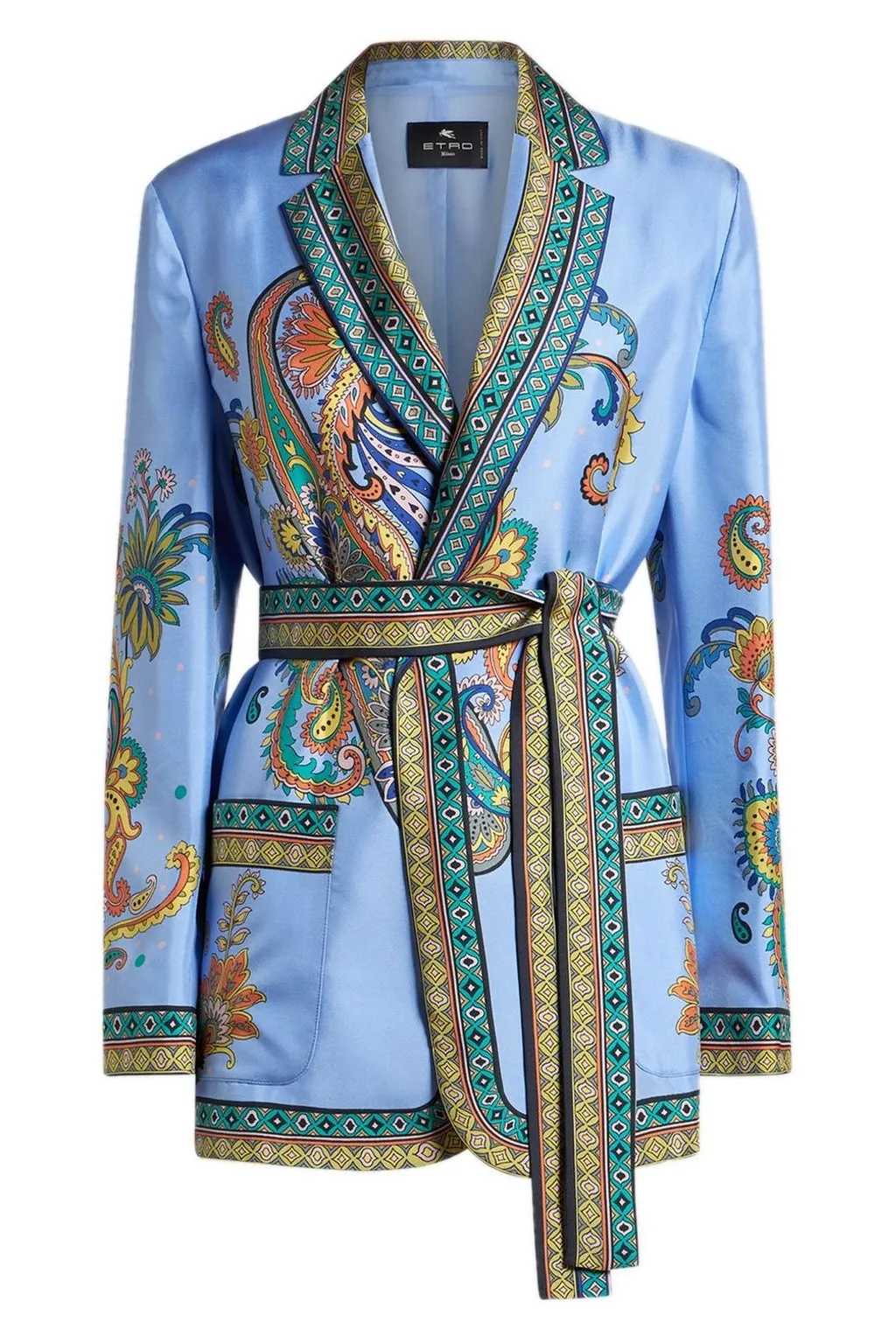 Twill Wraparound Jacket