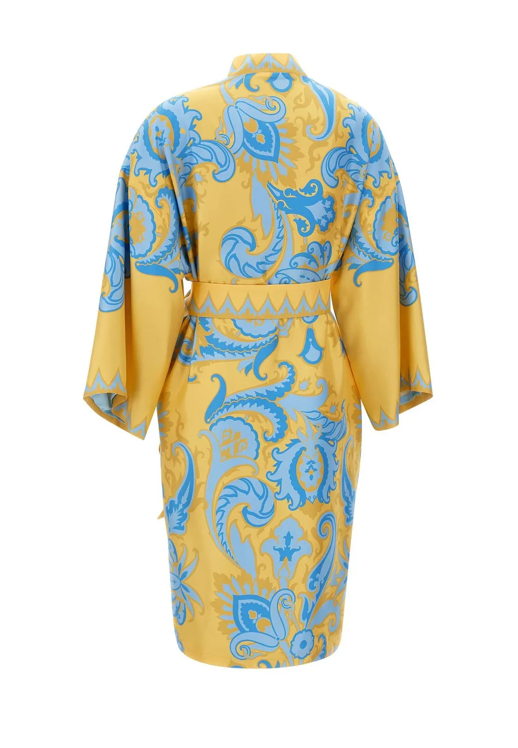 Printed Satin Kimono
