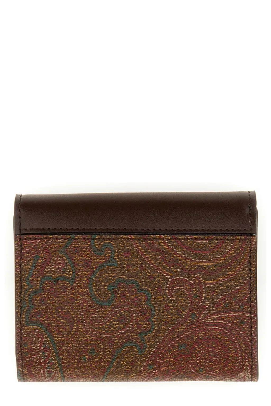 Paisley-Printed Wallet