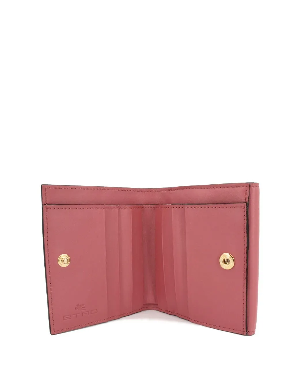 Logo Plaque Bi-Fold Wallet