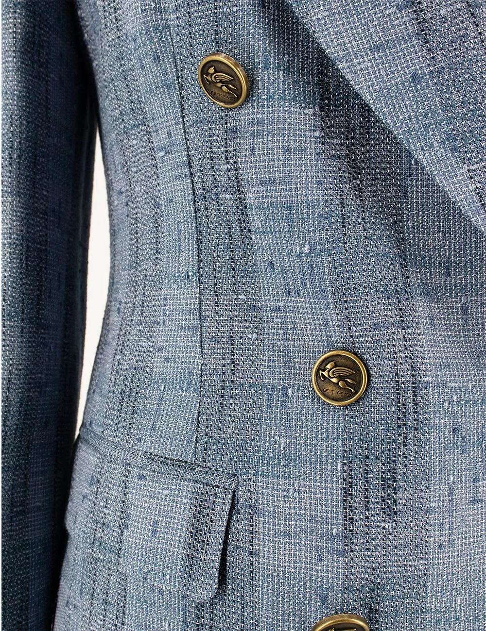 Double-Breasted Tailored Blazer