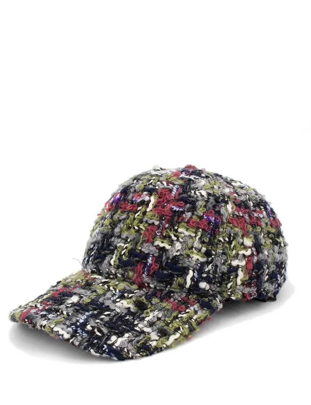 Bouclé Baseball Cap
