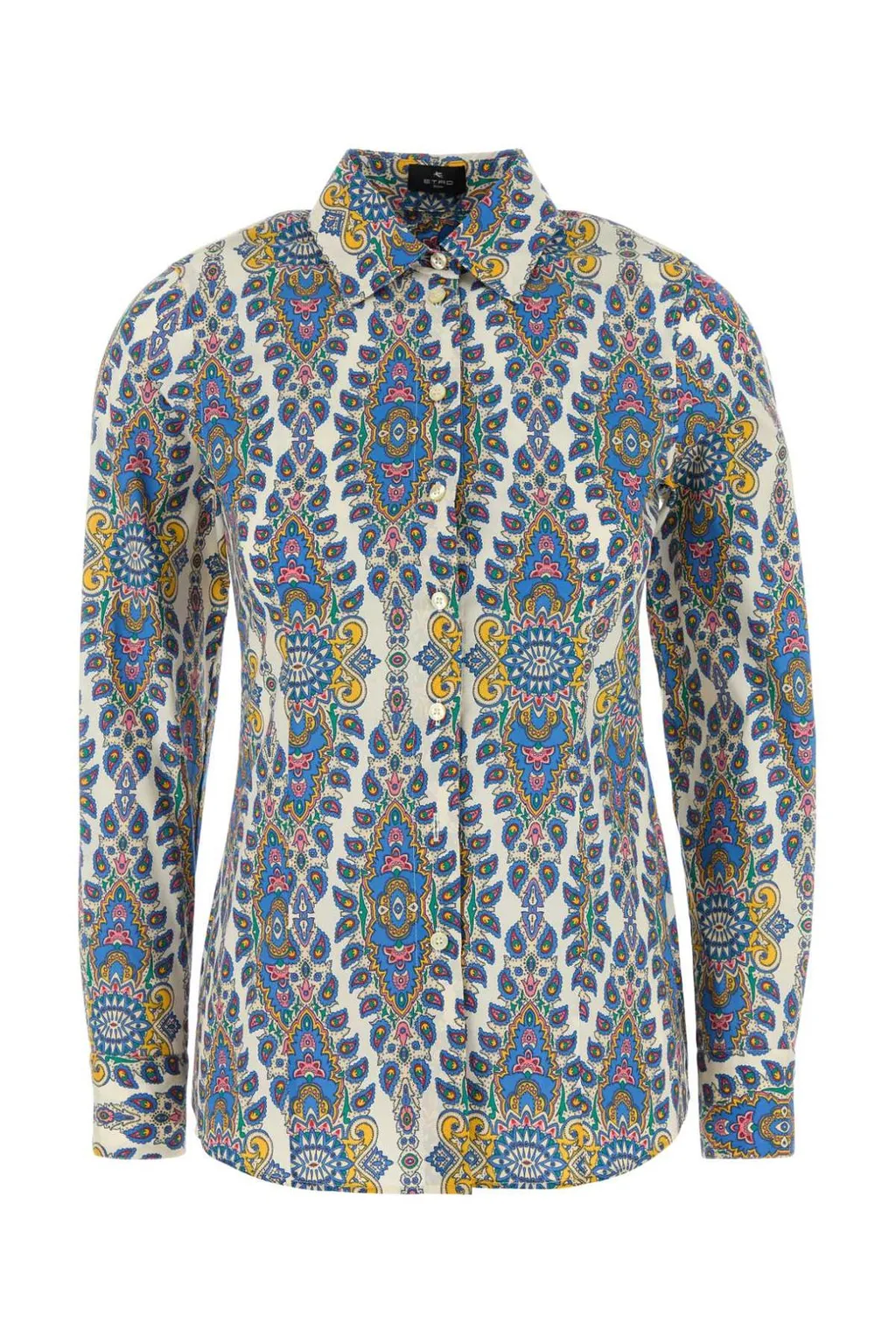 Paisley Printed Slim-Fit Shirt