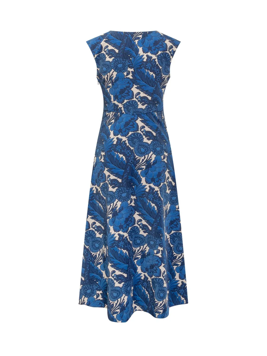 Maxi Floral Print Midi Dress