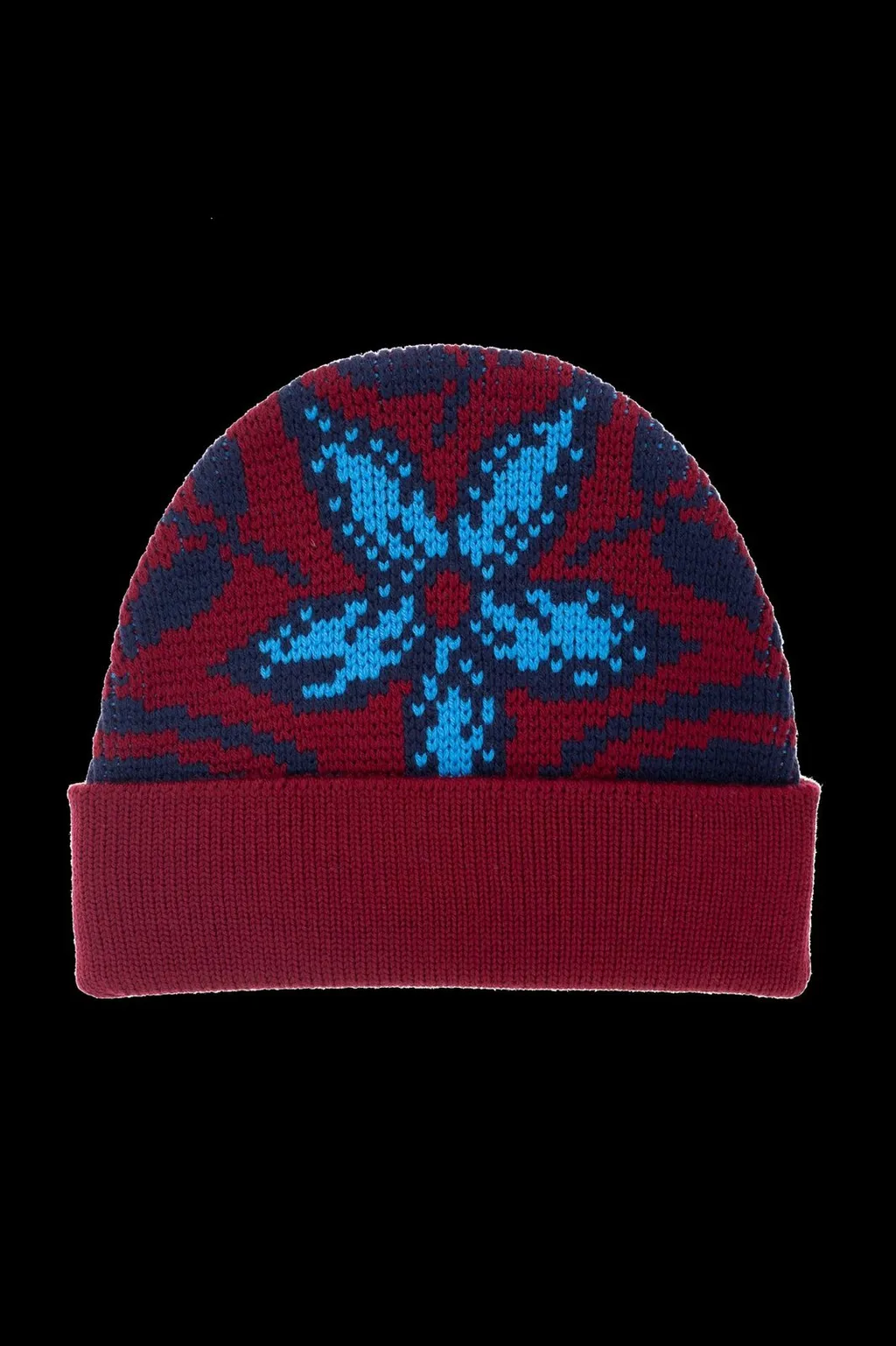 Turn-Up Hem Knitted Beanie