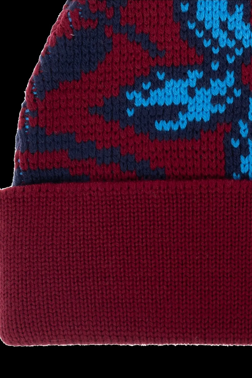 Turn-Up Hem Knitted Beanie