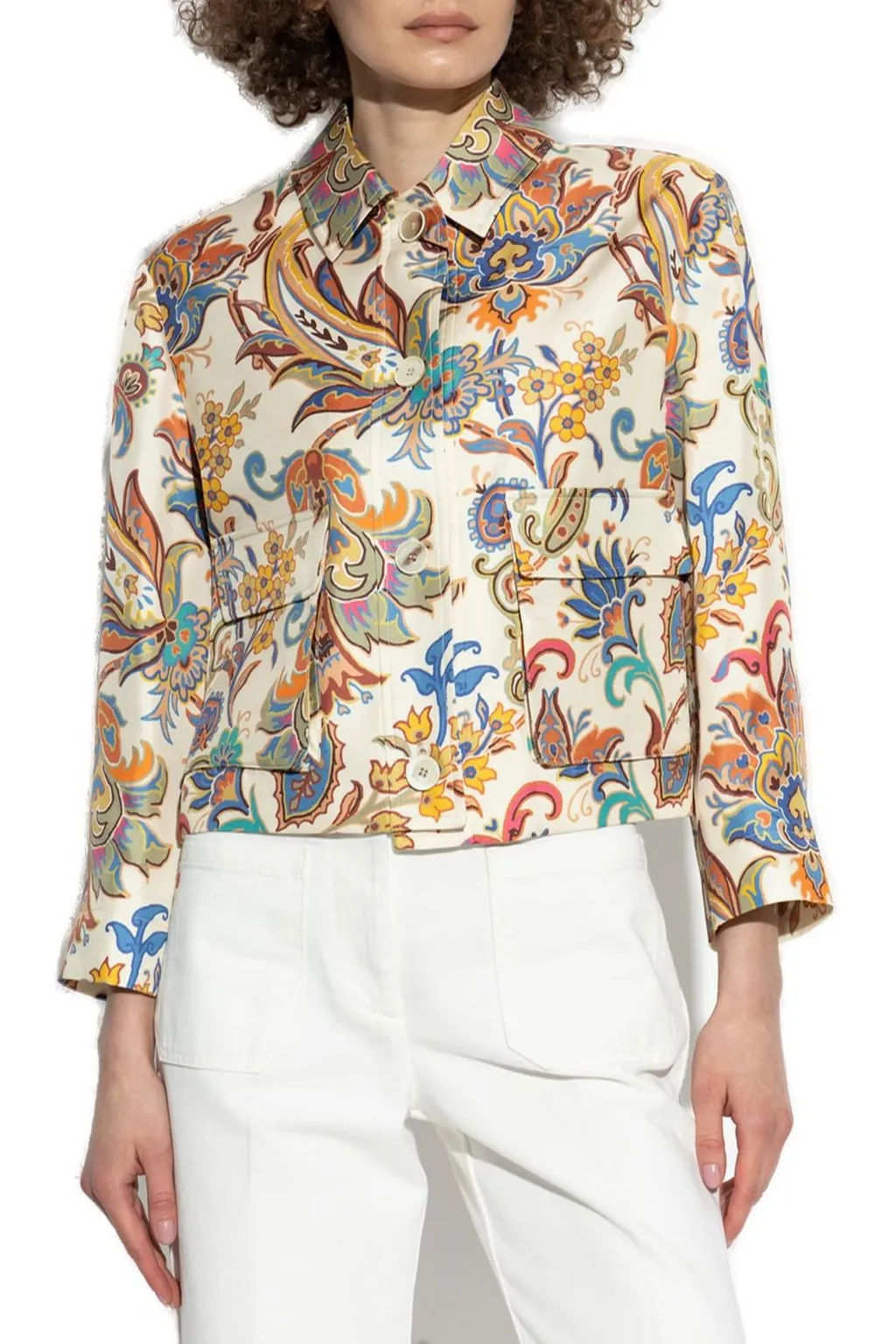 Paisley Printed Jacket